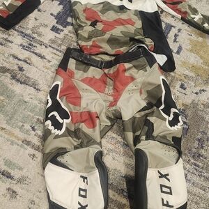 Youth Fox Racing Camo Motocross Gear